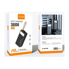 Power bank Повербанк TUGII-Y53 30000 мА и LED-индикацией