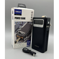 Повербанк Power bank TOROUP TB-F07S 7в1 30000mAh+PD20W+22.5W