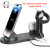 Беспроводное зарядное устройство 5 в 1 подставка для iPhone 15, 14, 13, 12, 11 X, Apple Watch Airpods
