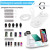 Беспроводное зарядное устройство 5 в 1 подставка для iPhone 15, 14, 13, 12, 11 X, Apple Watch Airpods