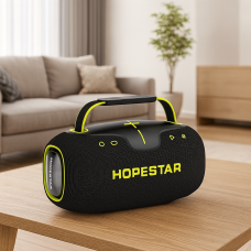 Портативная колонка Hopestar Party Box 150, 60W, Bluetooth 5.3, RGB, аккумулятор 8800mAh, IPX5 Черный