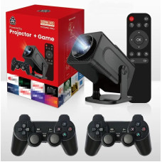 Проектор HCS350 PRO с играми и джойстиками Android 11