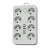 Сетевой фильтр Удлинитель USB ТК-9 (8×220В + 4×USB + 1×Type-C), F16u, Белый, 3 м