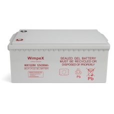 Гелиевый аккумулятор Wimpex Gel 12V250 Ah 24-25 года