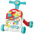 Дитяча каталка-ходунки 2 в 1 Baby Walker BM2106 – ігровий столик з бізібордом, музичне піаніно, баскетбольне кільце, центр розвитку для малюків