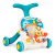 Детская каталка-ходунки 2в1 Limo Toy HB 0008 AB с баскетбольным кольцом, игровым столиком, бизибордом и музыкальным пианино