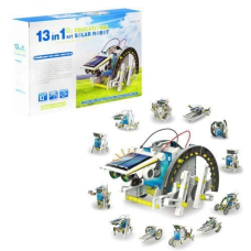 Конструктор робот трансформер Solar Robot Kit 14 в 1 на солнечных батареях.