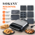 Мультимейкер 9в1 Sokany SK-08049 1200W с антипригарным покрытием и сменными насадками.