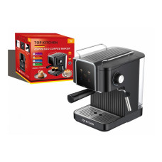 Кавоварка еспресо Top Kitchen Tk00217, 15 бар, 1500 Вт, 1.8 л, капучинатор, підігрів чашок