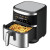 Аэрофритюрница Hoffmans HM-788 12L с двумя ТЭНами, 2400W, сенсорным управлением и 12 режимами