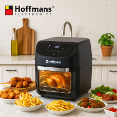 Аерофритюрниця Hoffmans HM-782 15 л 2400 Вт з LED-дисплеєм, конвекцією та 12 програмами