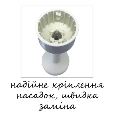 Блендер Hoffmans HM-8042 4-в-1 600 Вт з насадками для подрібнення, змішування та збивання №0