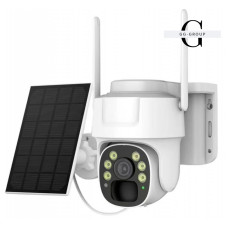 Камера видеонаблюдения PTZ уличная WiFi Y009 (V380PRO) с солнечной панелью