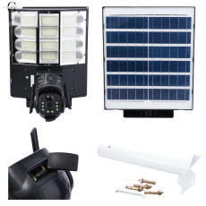 Камера видеонаблюдения PTZ уличная WiFi+LED лампа+солнечная панель (SPM-XA01/T19-4G)