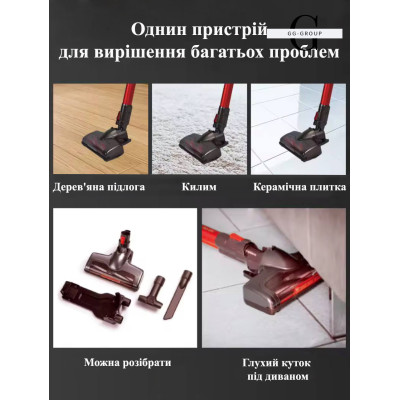 Вертикальный пылесос высокой мощности всасывания воздуха  №5