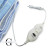 Простирадло електричне Electric Blanket 150х180см (у клітинку, Вишні)
