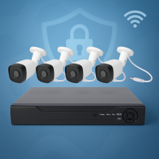 Набор видеонаблюдения (4 камеры) WIFI TS-8824C-4CH