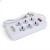 Підовжувач мережевий ТК-5 F06u 3м 6 розеток + 3USB + 1 Type-C, 2500Вт, білий, із захистом та кріпленням