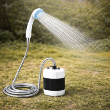 Душ портативный, кемпинговый с помпой на аккумуляторе USB Travel shower 