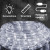 Гирлянда уличная лента светодиодная Дюралайт 480 LED 16м морозостойкая прозрачная проволока Белый