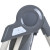 Стульчик-качели ME 1087-G SWAN Dark Gray