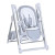 Стульчик-качели ME 1102 DEBUT Gentle Gray