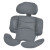 Автокресло ME 1188 i-HOLD Shadow Gray