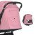 Коляска детская ME 1127-S BEYA Blush Pink