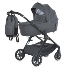 Коляска детская 2в1 ME 1126 GENESIS Asphalt Gray