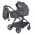 Коляска детская 2в1 ME 1126 GENESIS Asphalt Gray