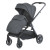 Коляска детская 2в1 ME 1126 GENESIS Asphalt Gray