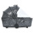 Коляска детская 2в1 ME 1126 GENESIS Asphalt Gray