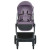 Коляска универсальная 2в1 ME 1183 RIVIERA Grape Pink