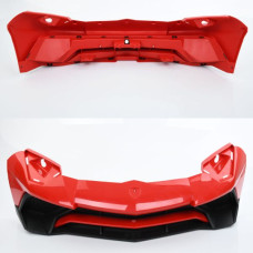 Бампер M 5738-FRONT BUMPER RED
