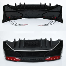 Бампер M 5738-REAR BUMPER GRAY