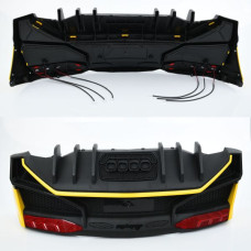 Бампер M 5738-REAR BUMPER YELLOW