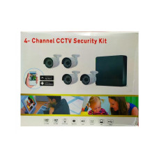 Система видеонаблюдения 4 Channel CCTV Security Kit