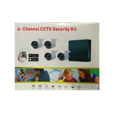 Система видеонаблюдения 4 Channel CCTV Security Kit