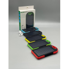 Повербанк с солнечной панелью Power bank SOLAR 10000mAh