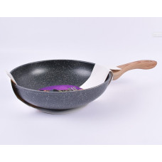 Сковорода WOK з антипригарним мармуровим покриттям Benson BN-486 Ø28см