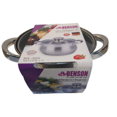 Кастрюля с крышкой Benson BN-595 (ёмкость 2.1 л)