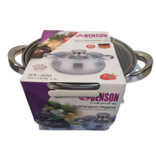 Кастрюля с крышкой Benson BN-596 (ёмкость 2.9 л)