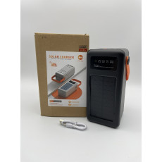 Повербанк Power bank 639 - 80000mAh Solar+Универсальный Кабель 4в1