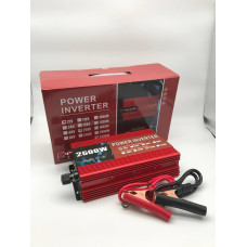 Автомобильный инвертор преобразователь напряжения Digital 2500W