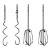 Миксер ручной Rainberg RB-1001