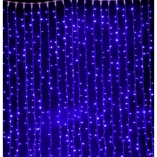 Світлодіодна гірлянда Водоспад 3*2м 350 Led Синій від мережі 