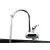 Проточний кран водонагрівач бойлер з екраном Heating Faucet FT-003 (Нижнє підключення)