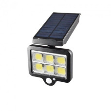 Вуличний ліхтар на сонячній батареї з датчиком руху та пультом SOLAR WALL LAMP YT-140