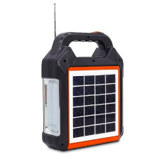 Кемпинговый фонарь на солнечной батарее EASY POWER EP-0168 Bluetooth/MP3/FM/TF/USB/Power Bank