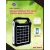 Кемпинговый фонарь на солнечной батарее EASY POWER EP-035 Bluetooth/USB/Power Bank